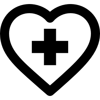 Icon - Herz mit Kreuz